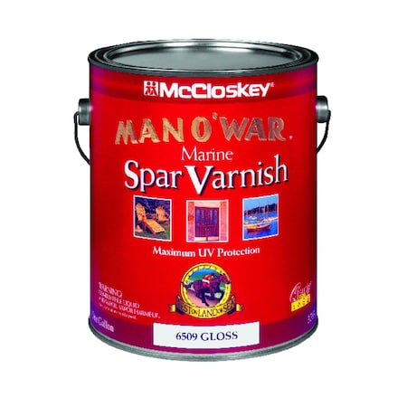 Man O War McCloskey Man O' War Gloss Clear Marine Spar Varnish 1 gal 080.0006509.007